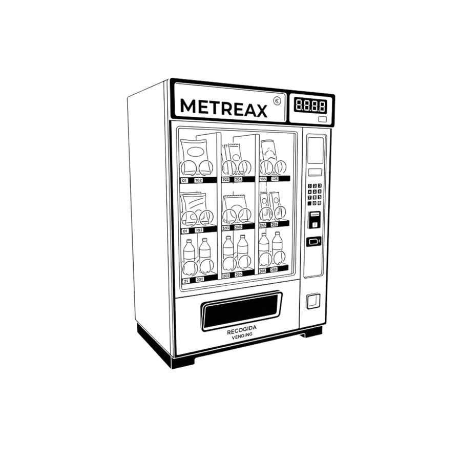 Máquina de vending de Metreax